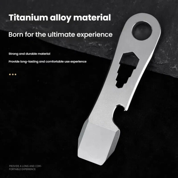 Artismech Outdoor Ultra Light Corrosion Resistance Titanium Alloy Pry Bar - Image 3