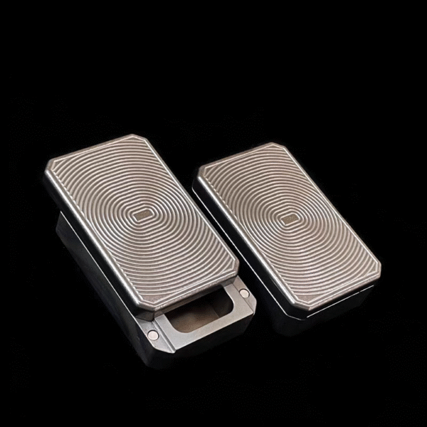 Titanium EDC Storage Box, Fidget Slider Case, Finger Push Decompression - Image 5