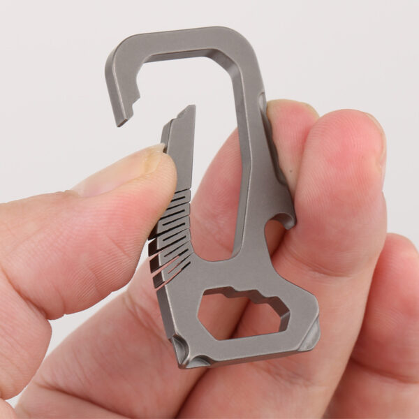 Artismech Titanium Keychain for Everyday Carry EDC Use - Image 2