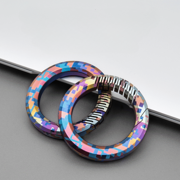 titanium keychain ring 1